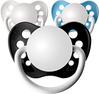 Three ABDL Pacifiers